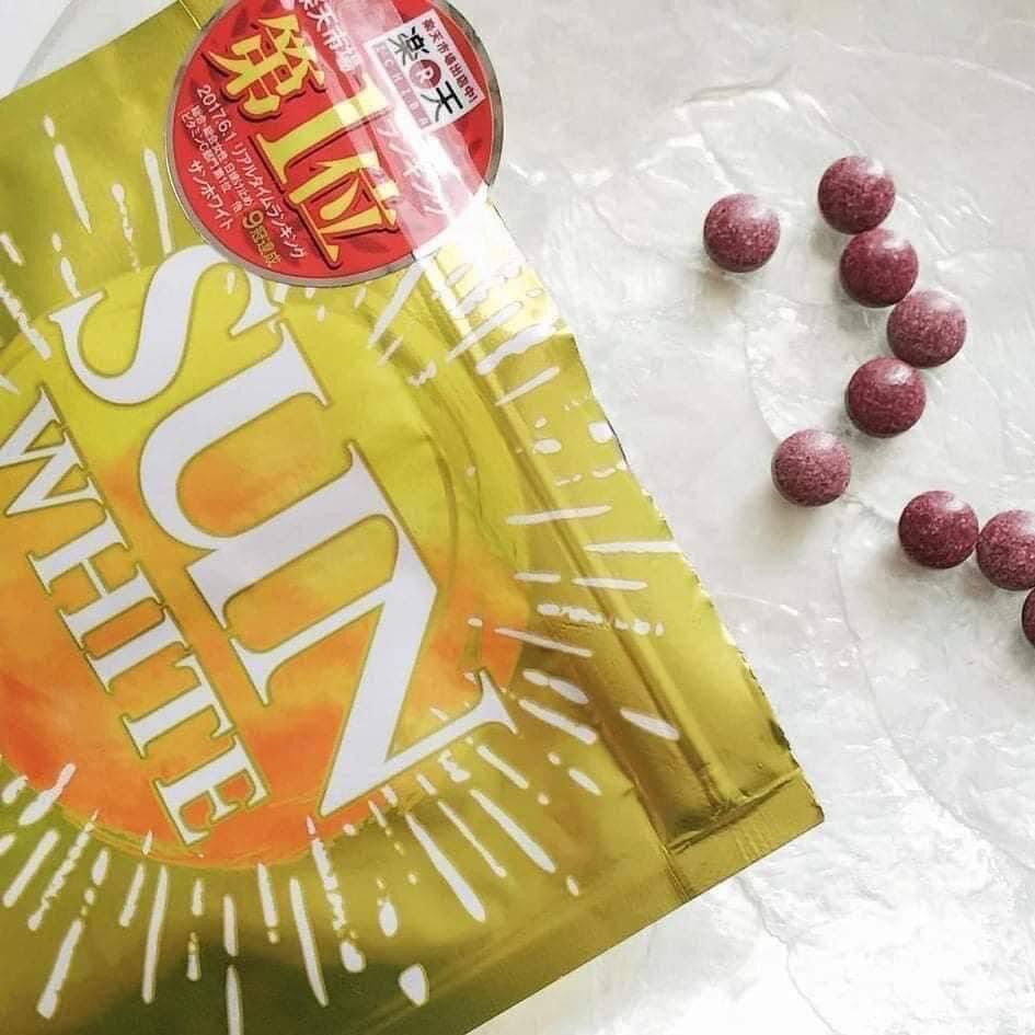 VIÊN UỐNG CHỐNG NẮNG SUN WHITE - NHẬT BẢN