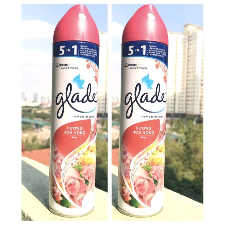 Xịt thơm phòng Glade 280ml ( hương leveder & Hương Hoa)