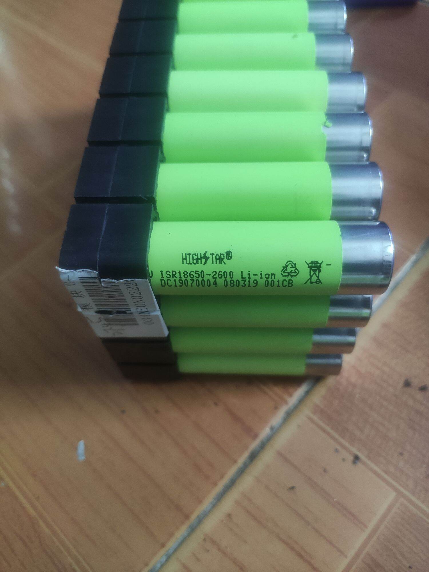 Pin 18650 highstar tháo khối dung lượng 2500mah xả 5c