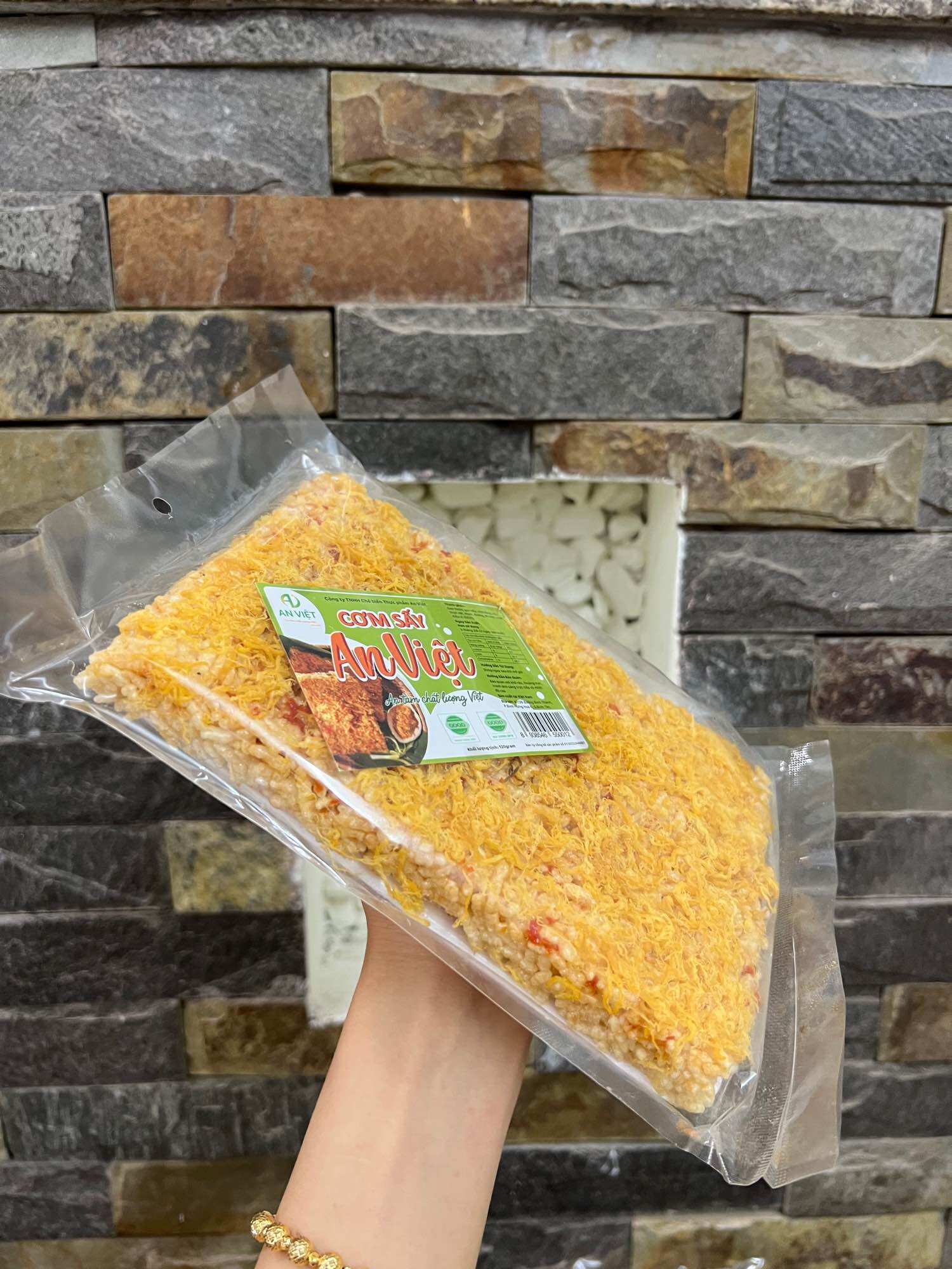 Cơm Cháy Chà Bông - Cơm Sấy An Việt - SIÊU NGON - Date Mới