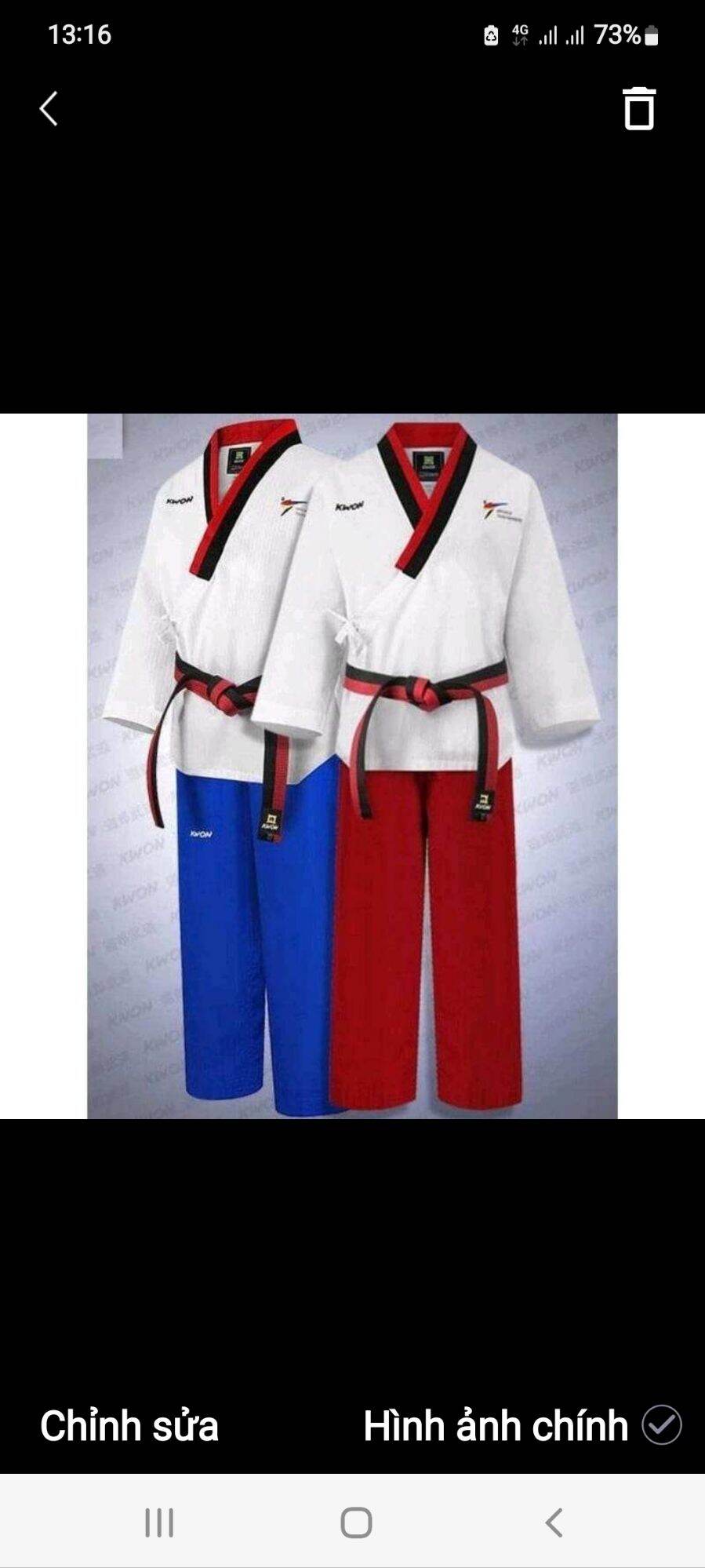 Võ Phục Taekwondo Quyền
