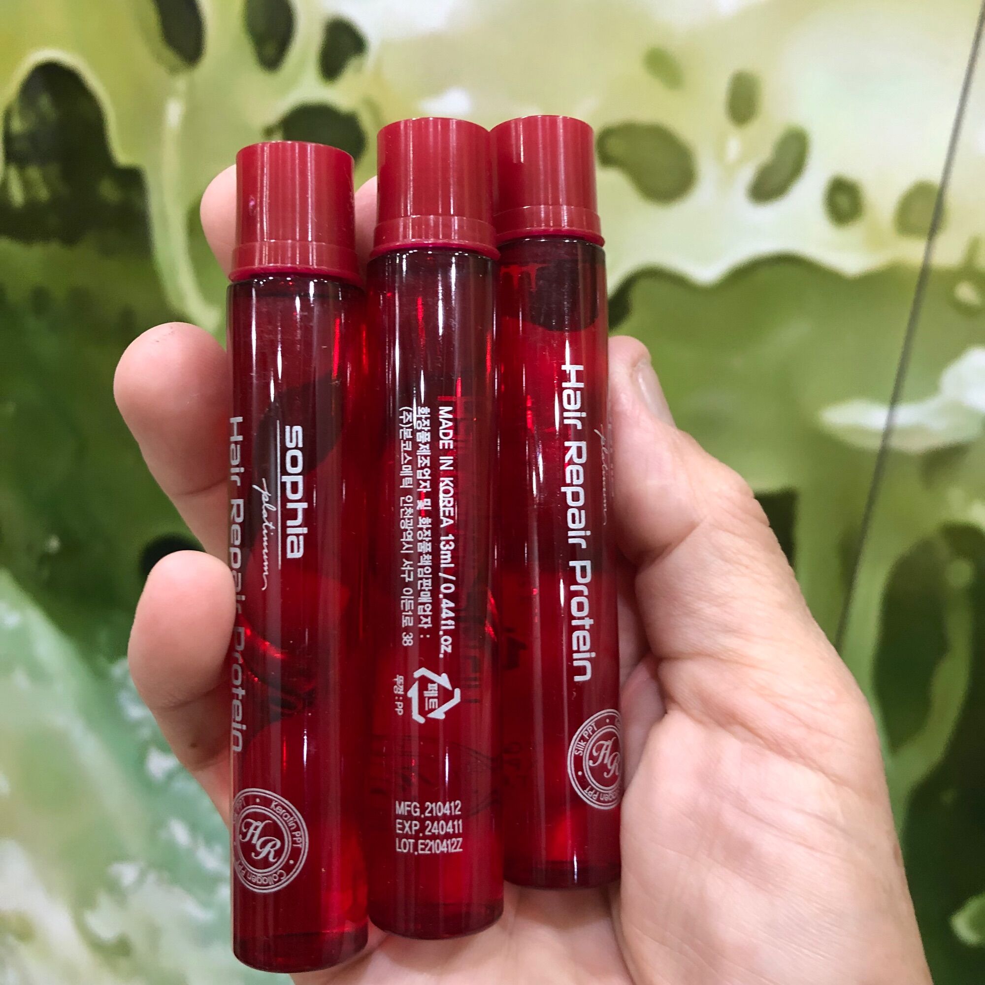 COMBO - 3 lọ Protein siêu phục hồi tóc hư tổn nặng 13ml