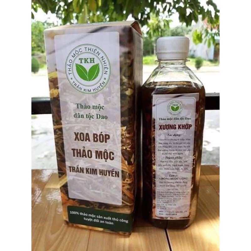 Thảo mộc xoa bóp xương khớp tkh