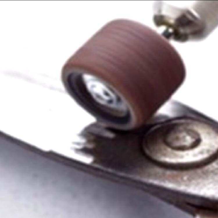 Trục su giữ nhám đầu 6.35mm cán 3.17mm