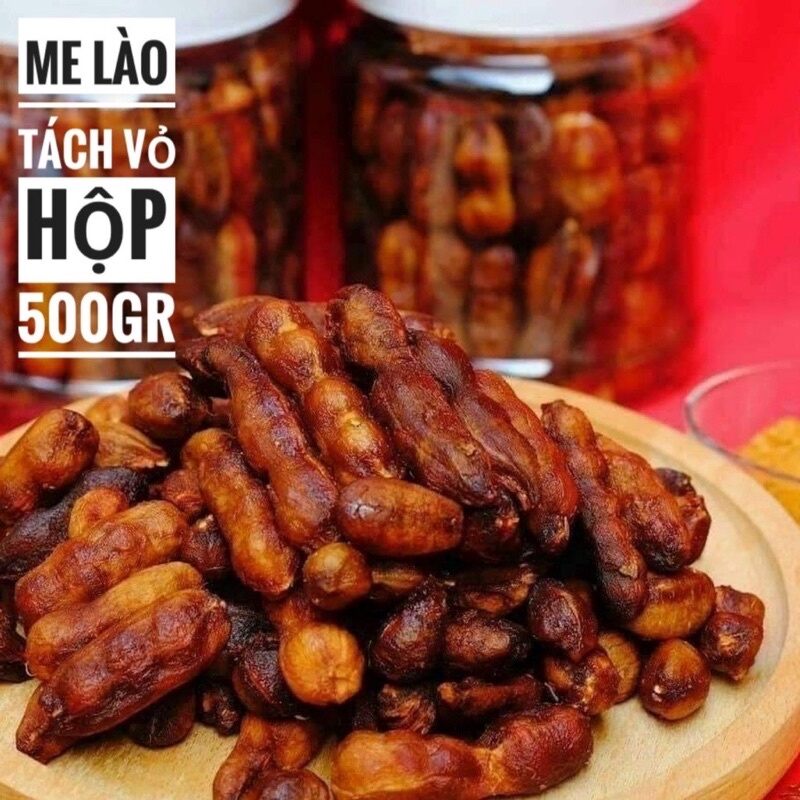 [HCM]Me Lào Chấm Muối Tôm 500Gr