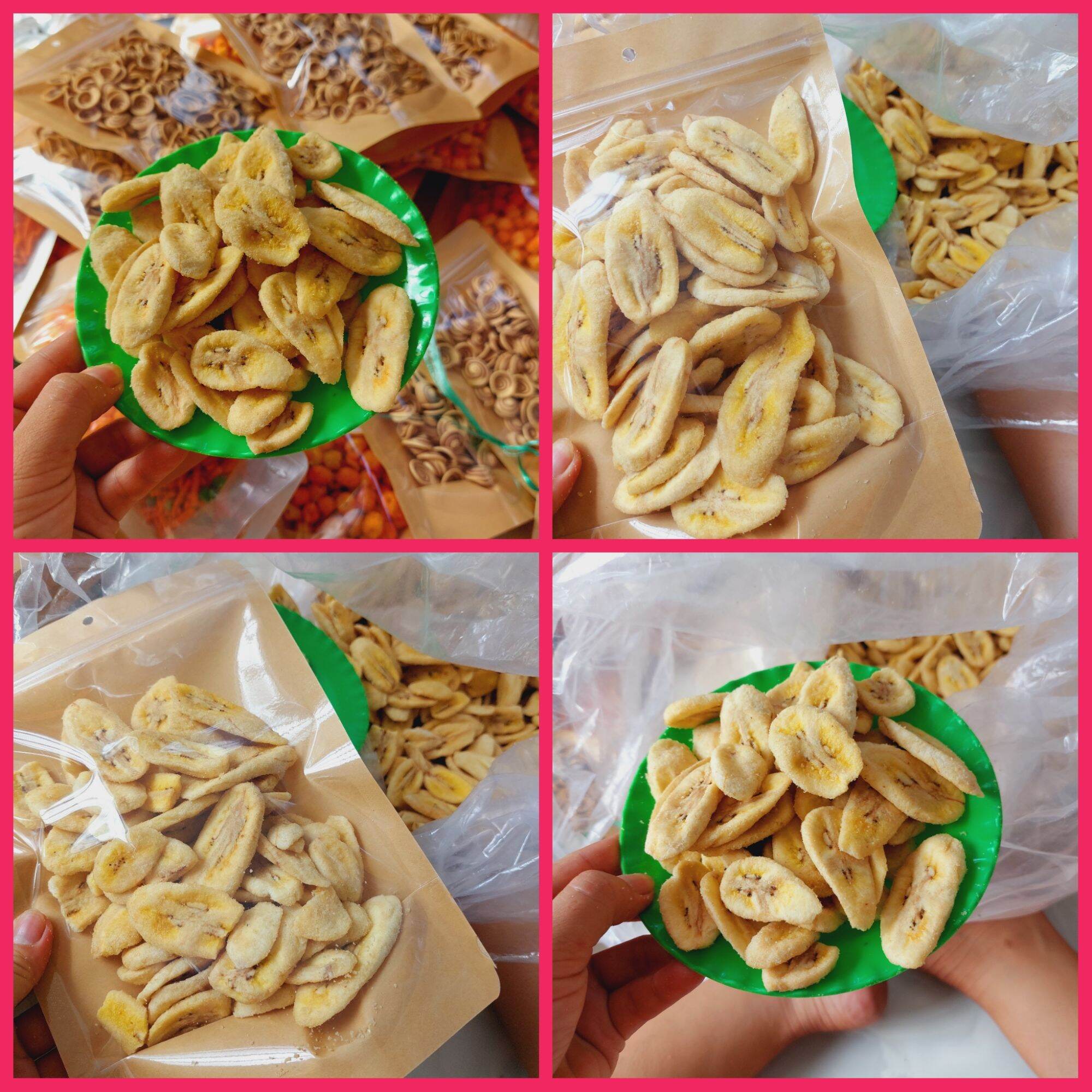chuối sấy giòn đà lạt hiệu TTP. 150GR CHỈ 20k