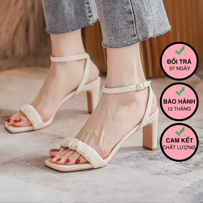 Giày cao gót nữ size 33 đến 44 cao 5p, 7p