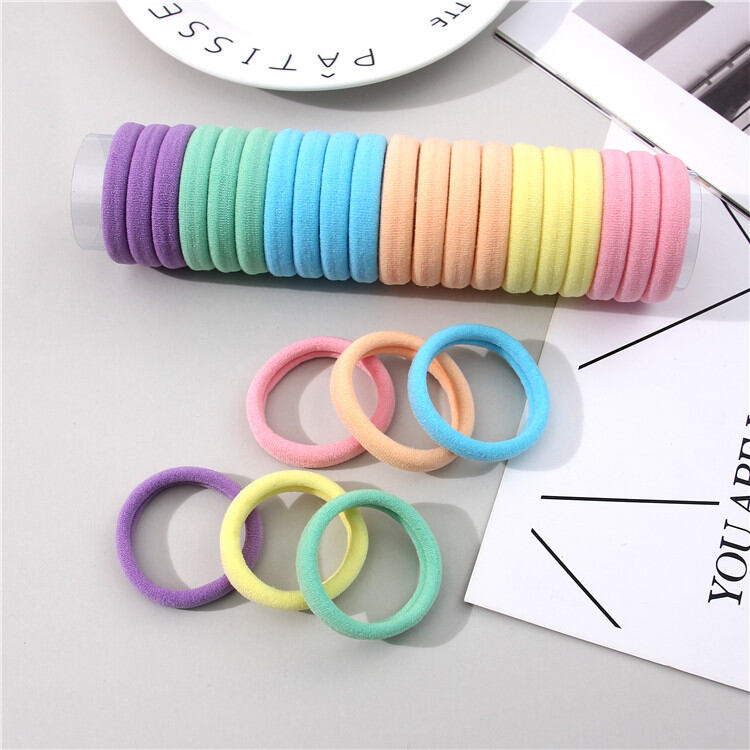 Set hộp 20 Dây Chun Buộc Tóc, Thun Cột Tóc