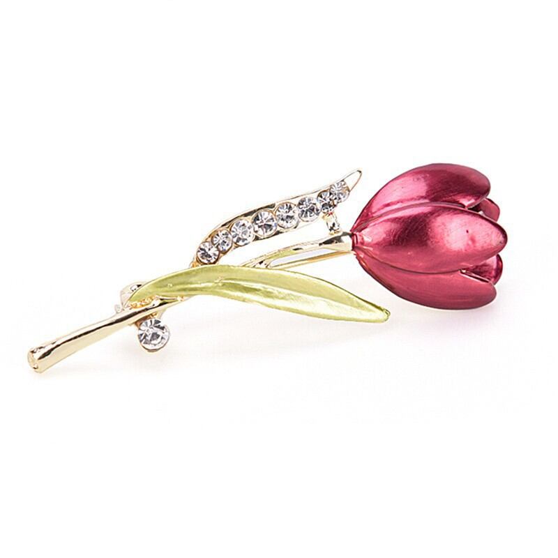 Ghim cài áo hoa tulip