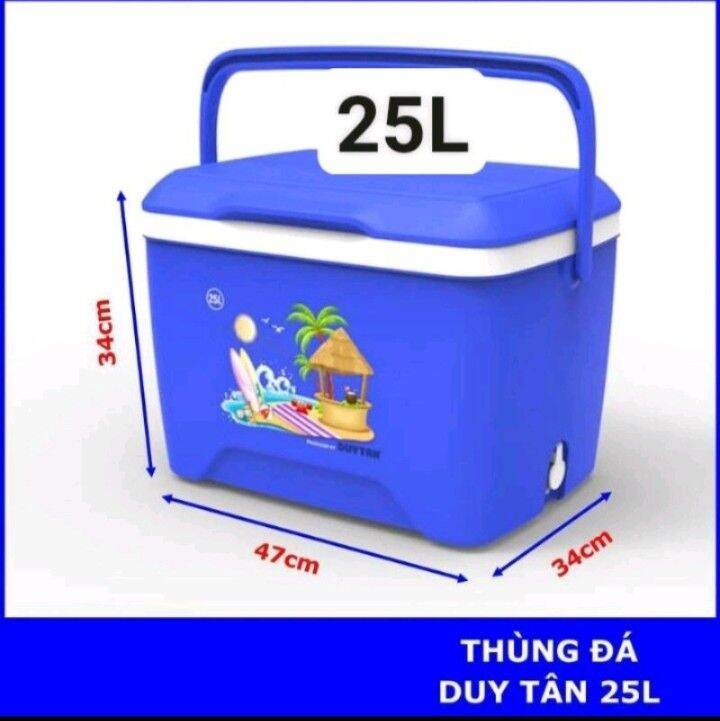 THÙNG ĐỰNG ĐÁ DUY TÂN 25L/35L/45L CÓ VAN THOÁT NƯỚC