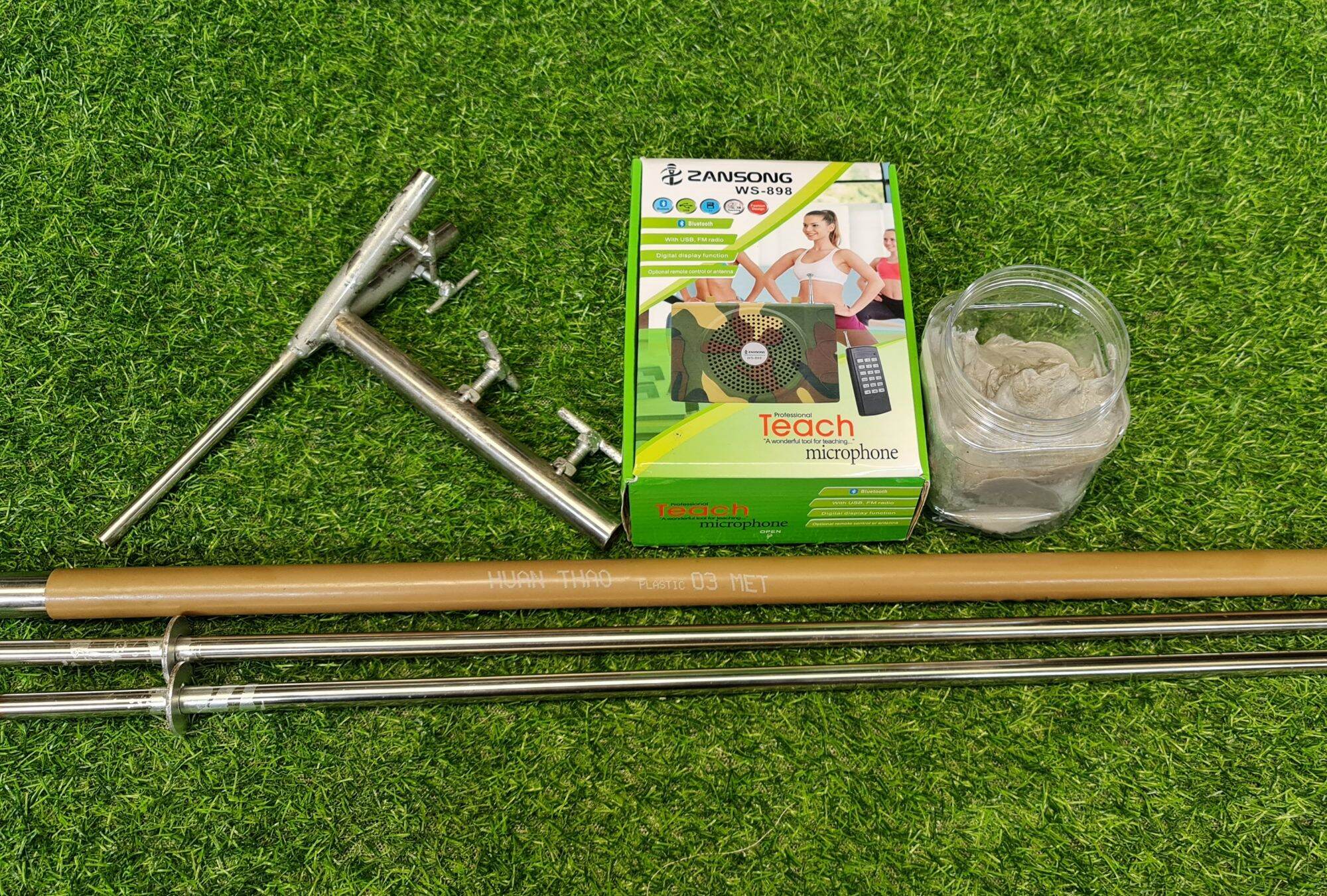 Bộ bẫy chim sẻ đầy đủ.