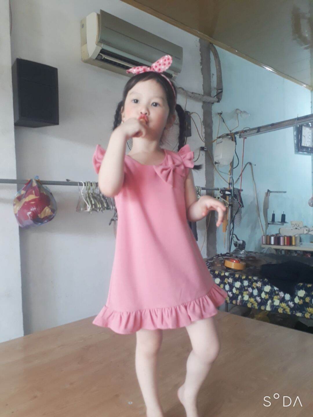 áo váy đuôi cá trẻ em D008