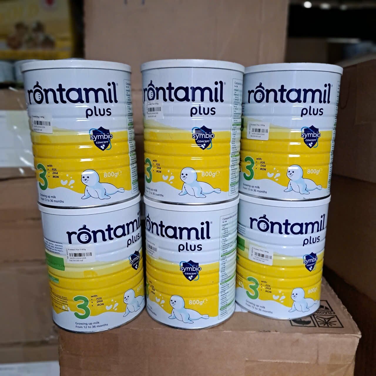 Sữa ngoại rontamilk hạn tháng 11/2024 thanh lý cho chăn nuôi hộp 800g