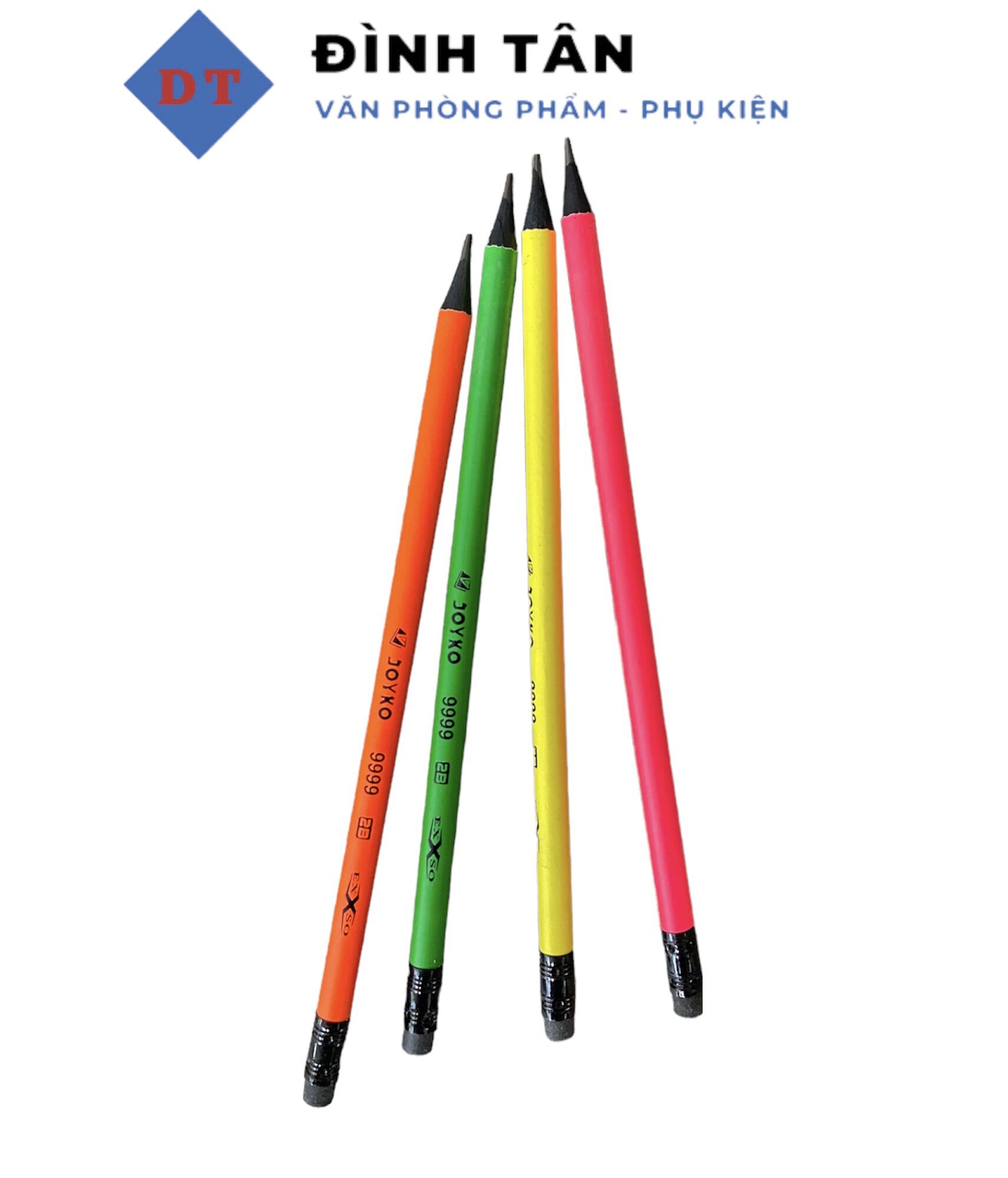 Bút Chì Chuốt 2B Dạ Quang Joyko Graphite Pencils 9999