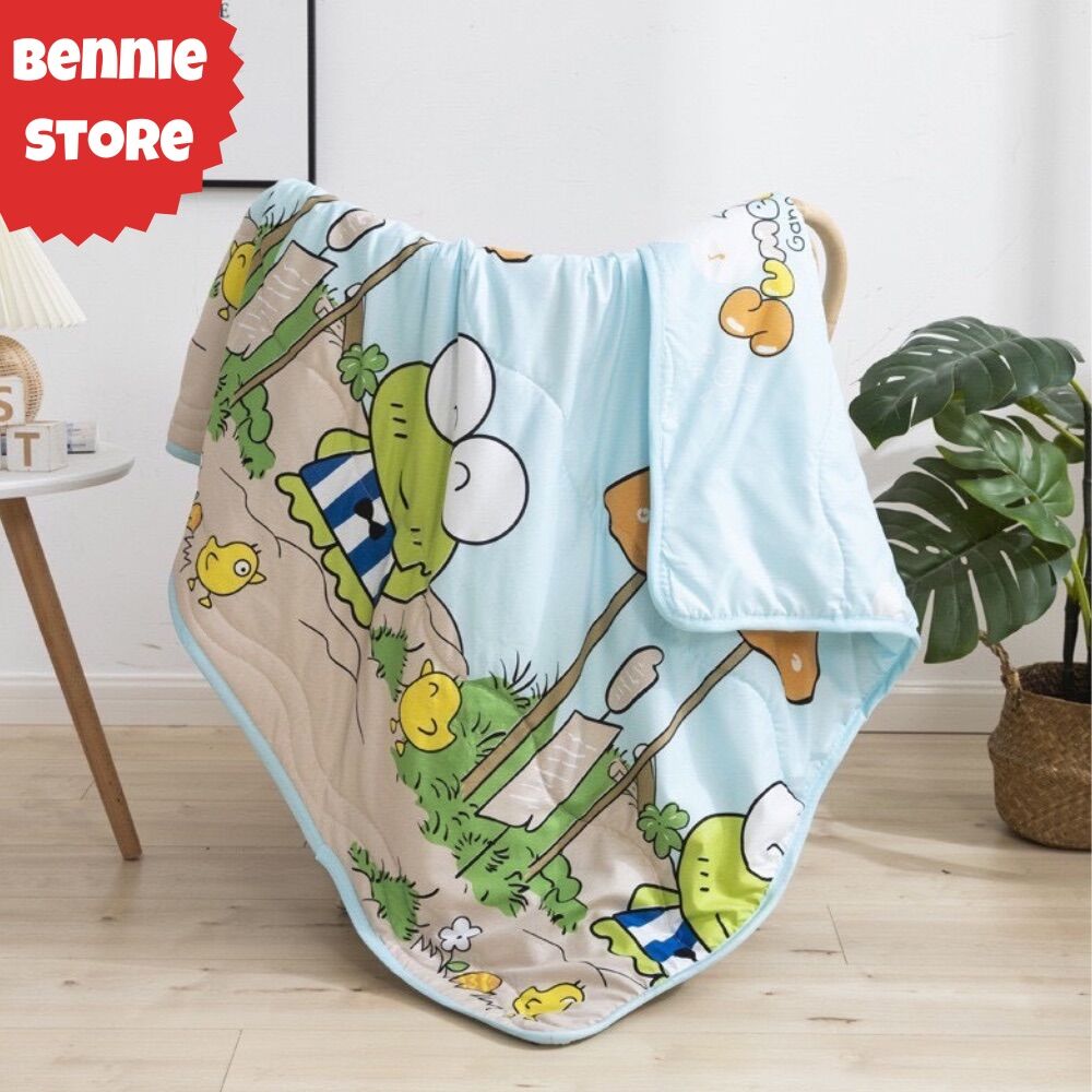 Chăn đũi cho bé đắp mùa hè - thu- đông, Mền cho bé đến trường, mền đắp văn phòng