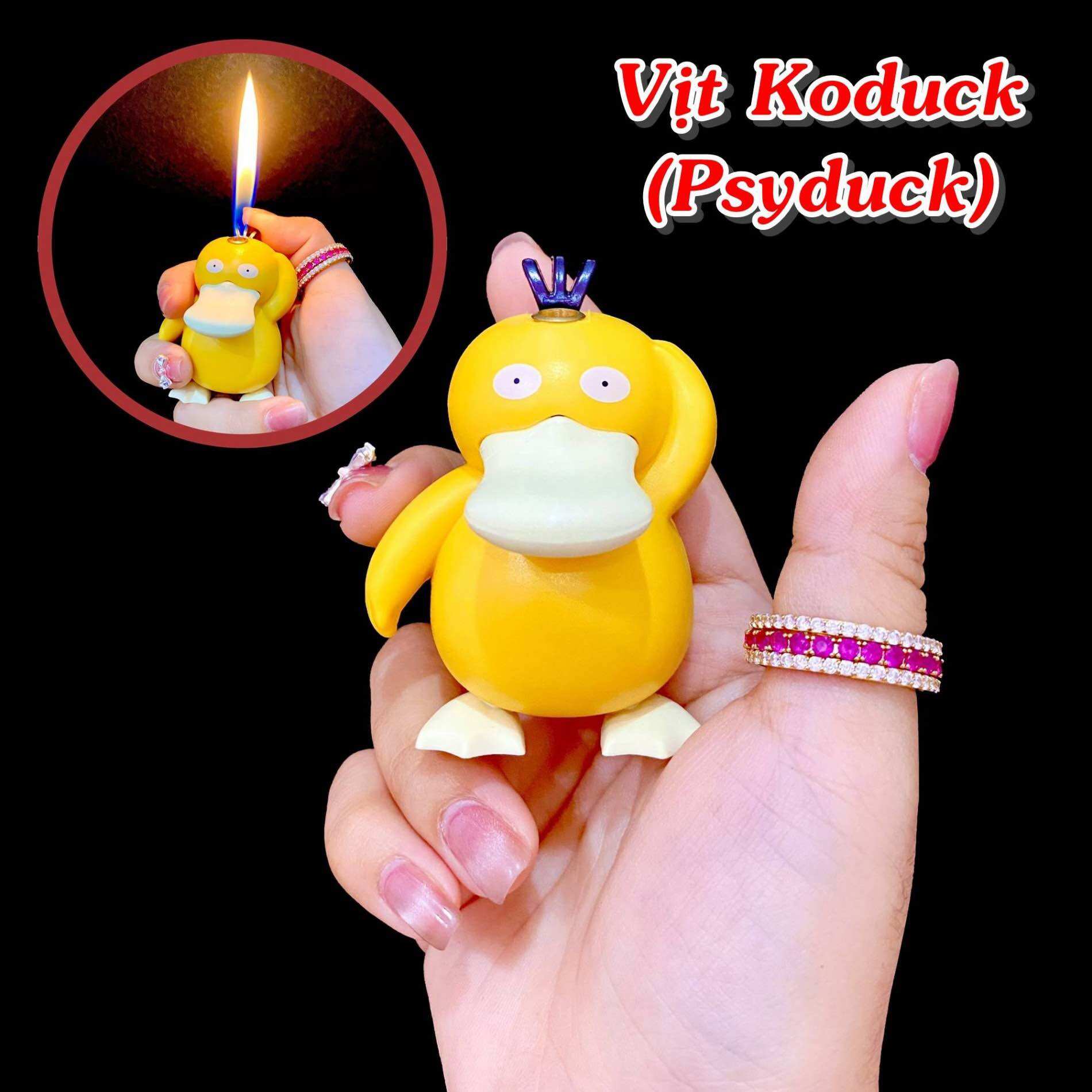 [HCM] Bật Lửa Gas Đa Năng Hình Con Vịt Koduck