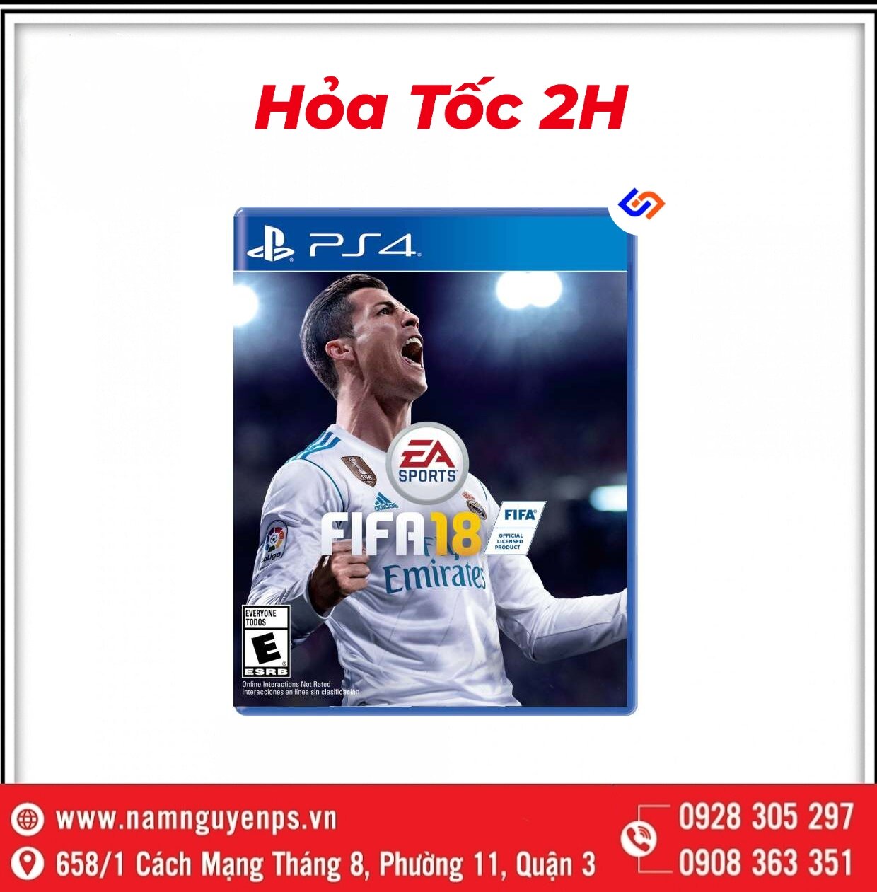 Đĩa game ps4 | fifa18 fifa 18