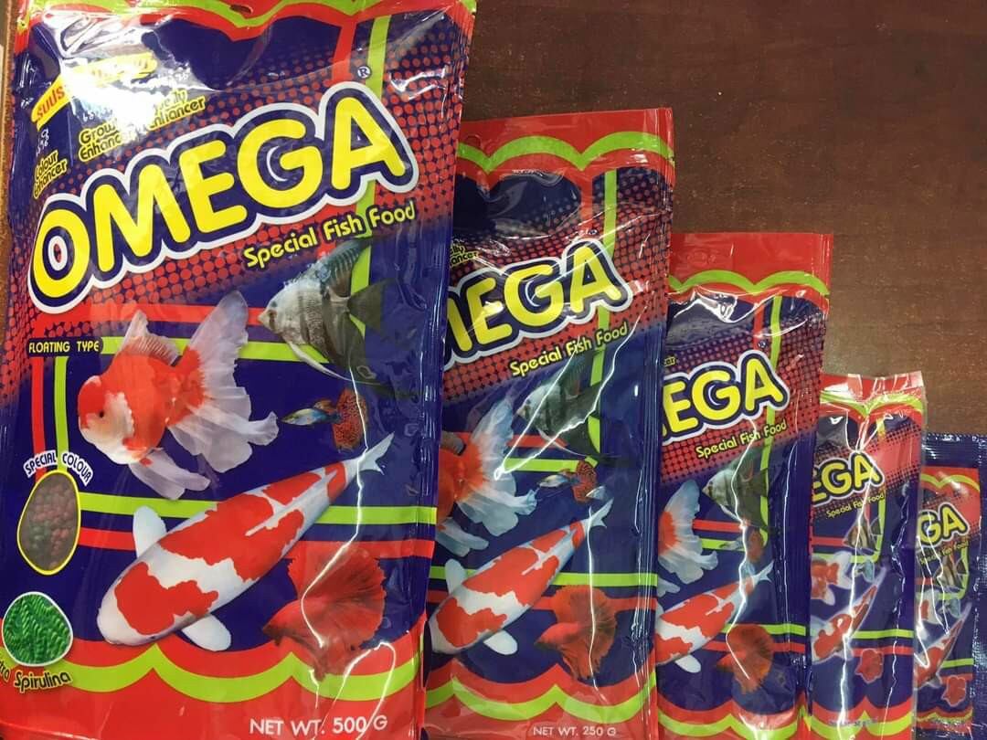 THỨC ĂN CÁ CẢNH OMEGA 1KG - SIZE B 1MM - THAILAND