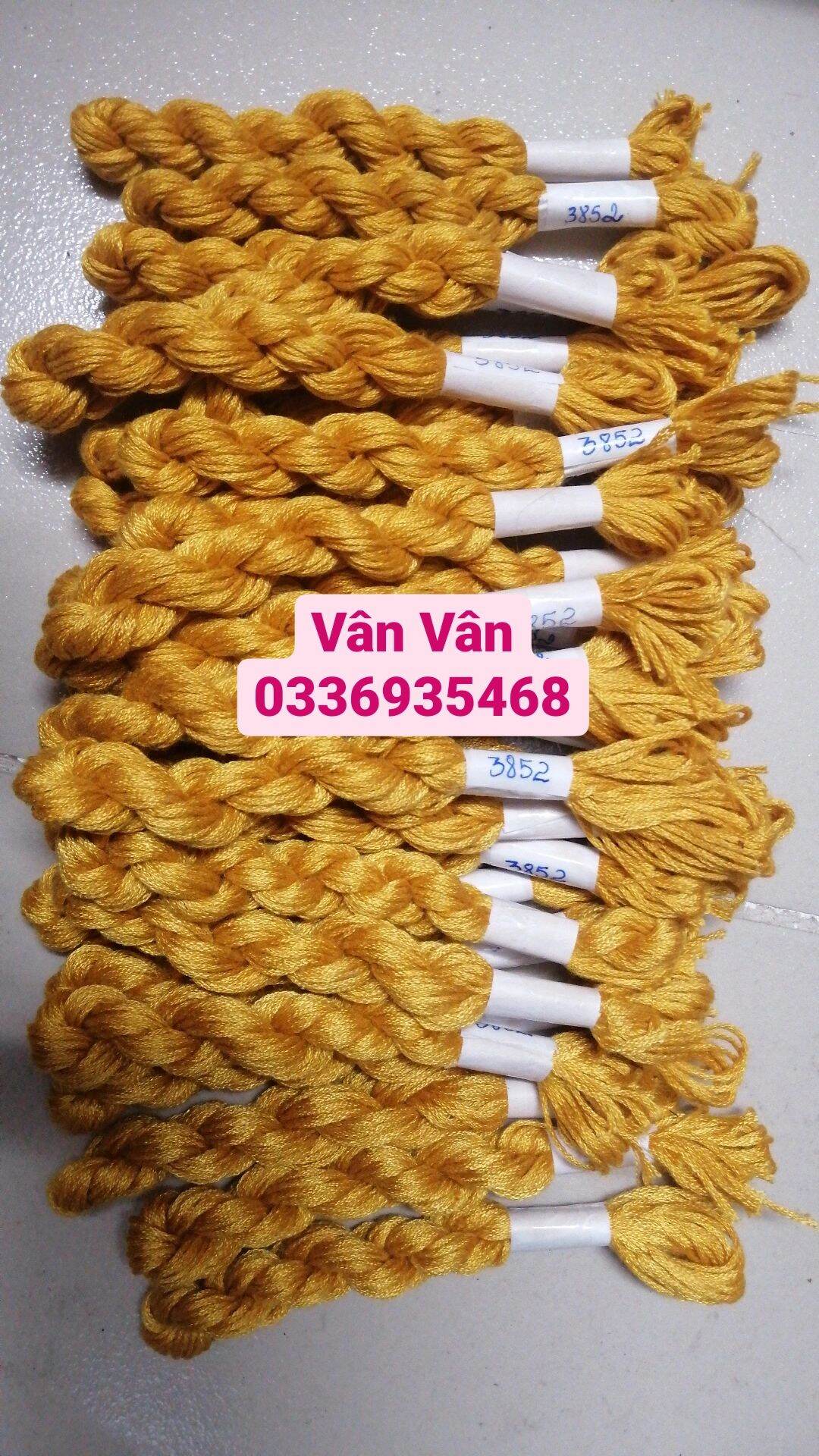 Chỉ thêu tranh chữ thập (Khách mua vui lòng chat mã chỉ với shop)