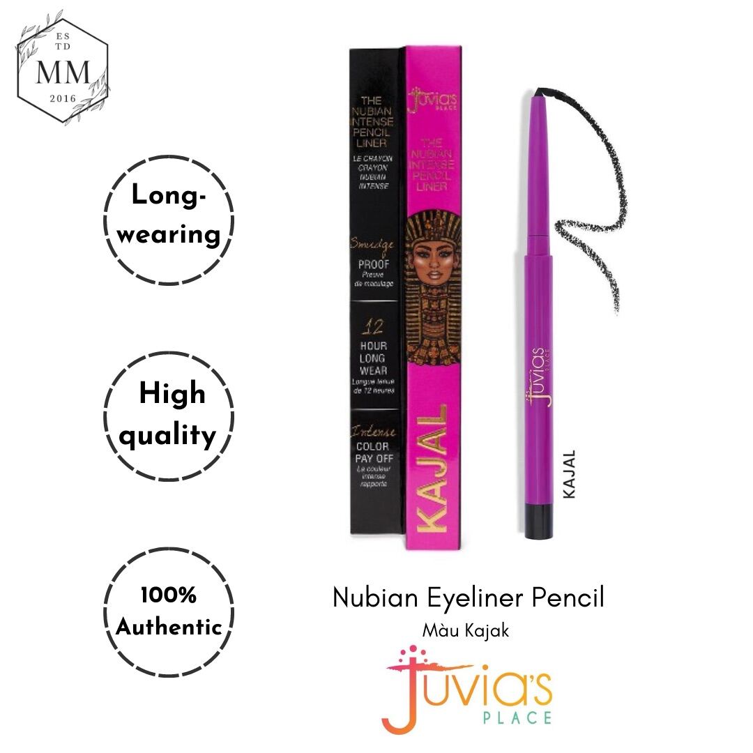 [Moomoocos] - Chì kẻ mắt Juvia’s Place Nubian Eyeliner Pencil màu đen Kajak