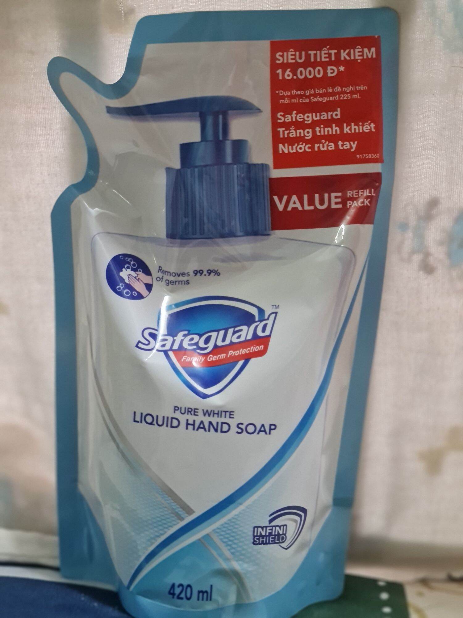 Nước rửa tay Safeguard