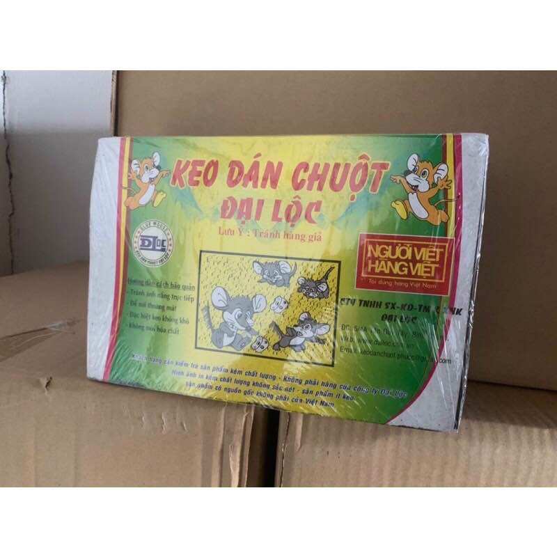 Combo 20,10 miếng keo dán chuột siêu dính đại Lộc