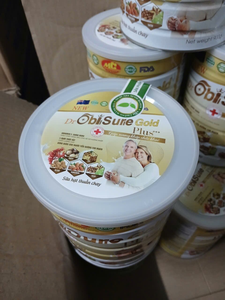 (Chính Hãng 900gr):Mẫu mới Sữa Hạt OBISURE GOLD PLUS.