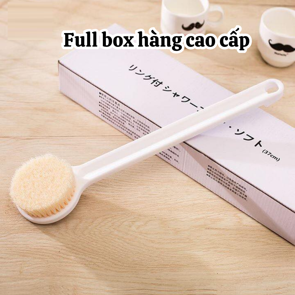 Cọ lưng Muji - Cây bàn chải cọ lưng chà lưng Muji chất lượng - cây cọ lưng
