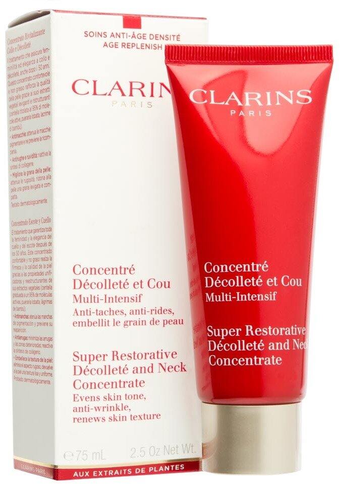 Kem siêu dưỡng vùng cổ Super Restorative Anti Age Spot Decollete And Neck Concentrate 75ml của Pháp