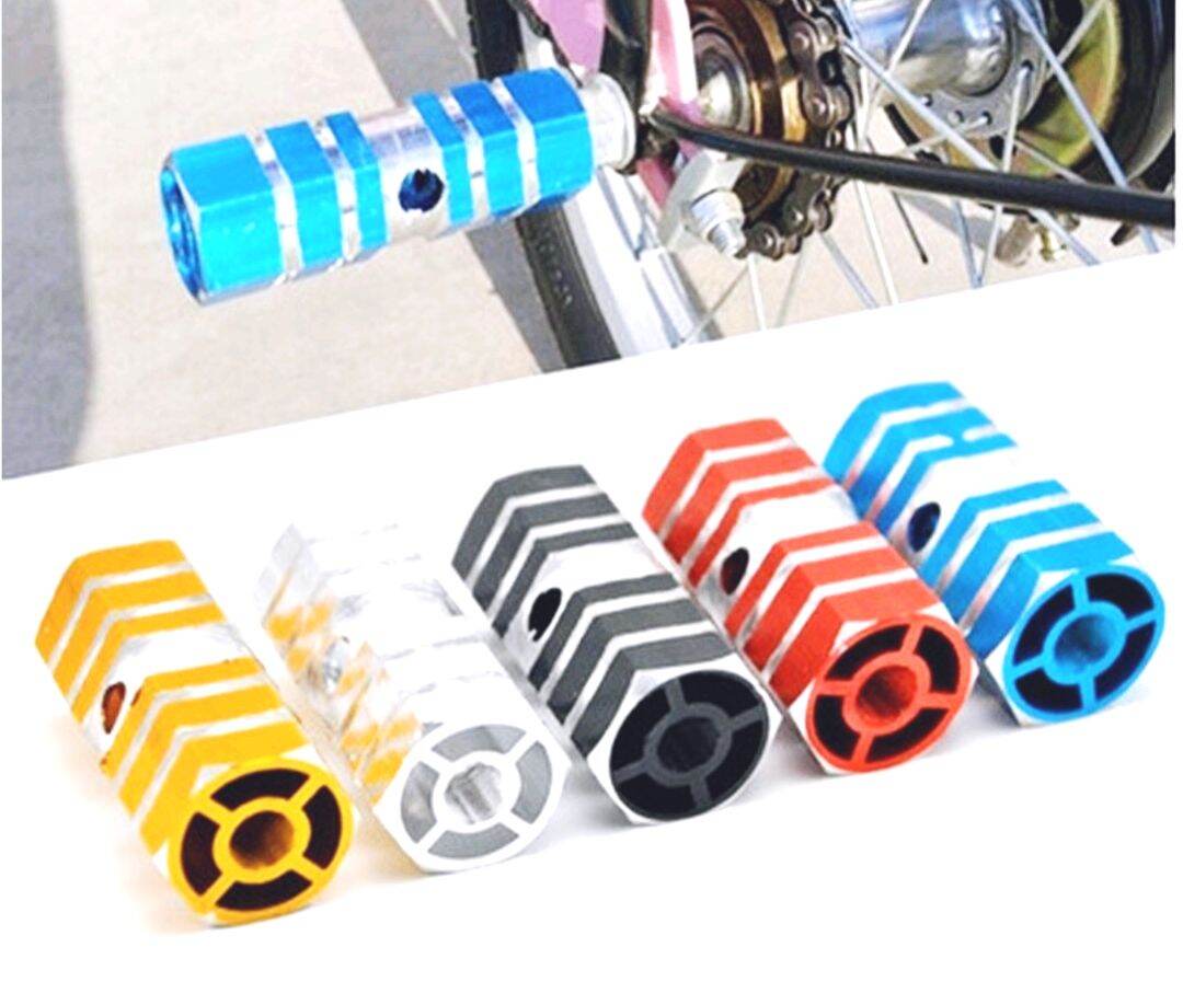 GÁC CHÂN XE ĐẠP NHÔM MÀU - 2 CÁI