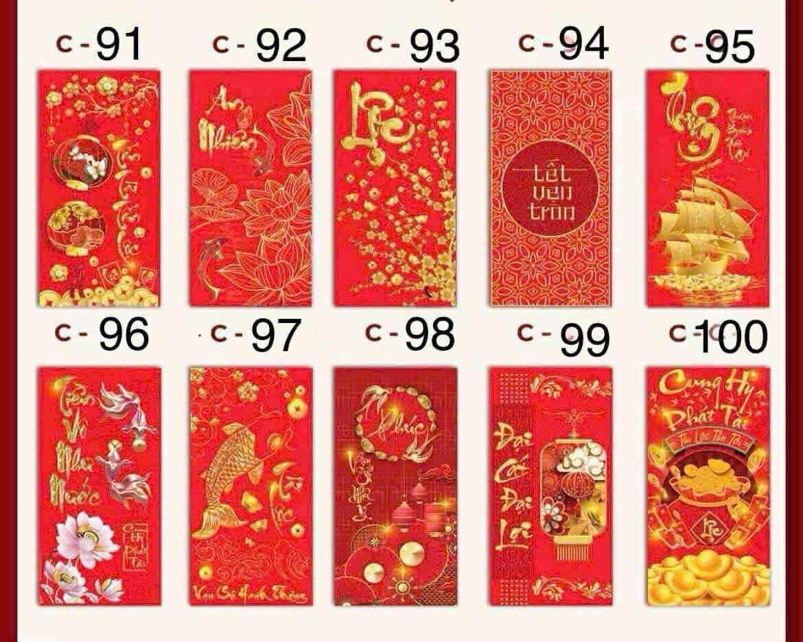 2000 bao lì xì 2025 giá rẻ