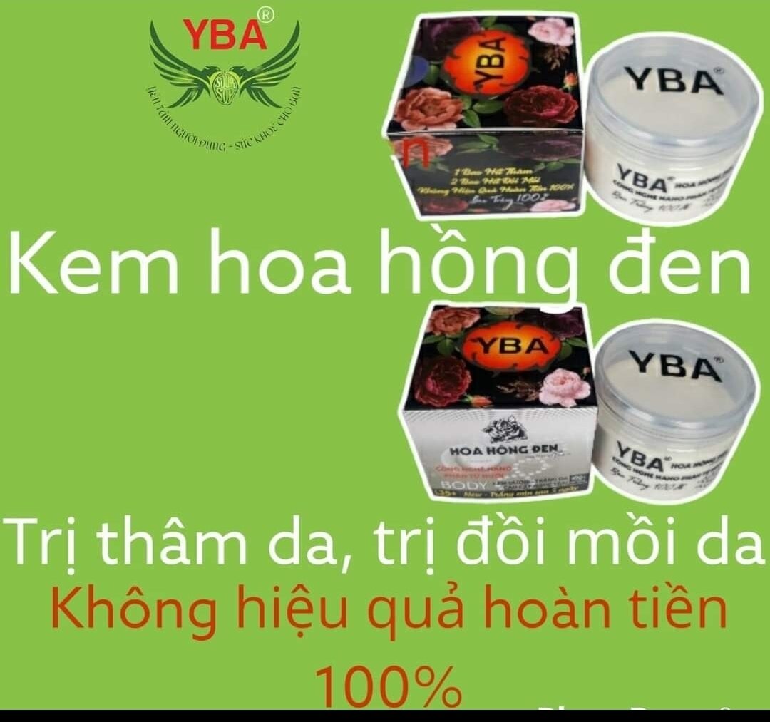 KEM KÍCH TRẮNG BODY YBA 100G