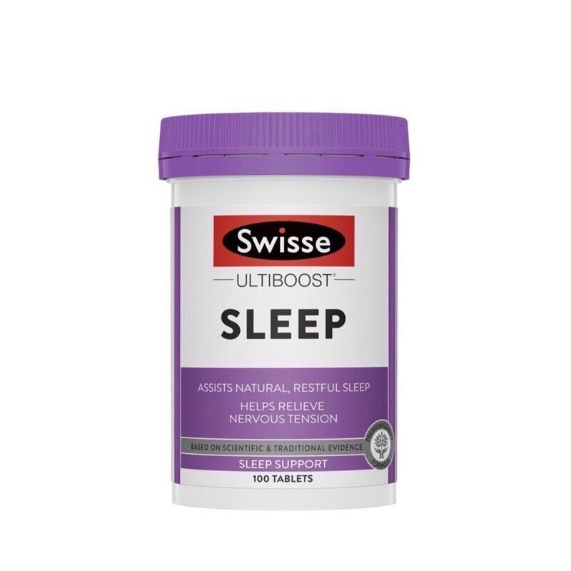 Viên Uống Tăng Cường Giấc Ngủ - Swisse Ultiboost Sleep (100 Viên)