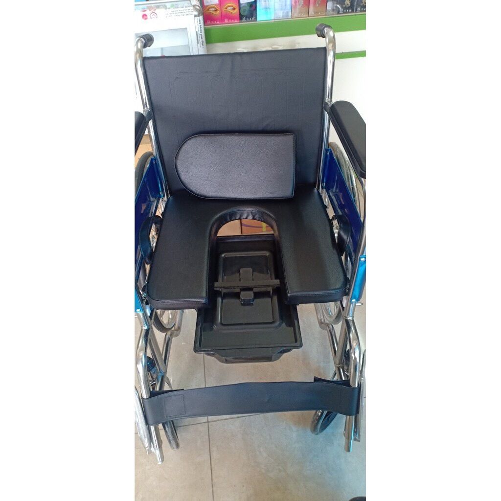 [Chính hãng, sẵn hàng] Xe lăn có Bô vệ sinh cao cấp Lucass X8