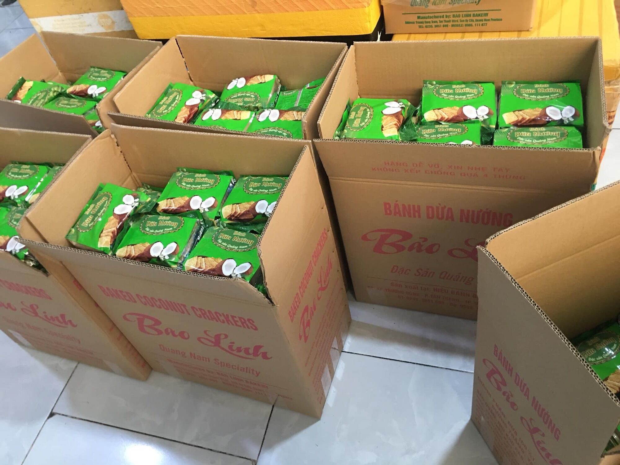 Combo 5 gói bánh dừa nướng quảng nam