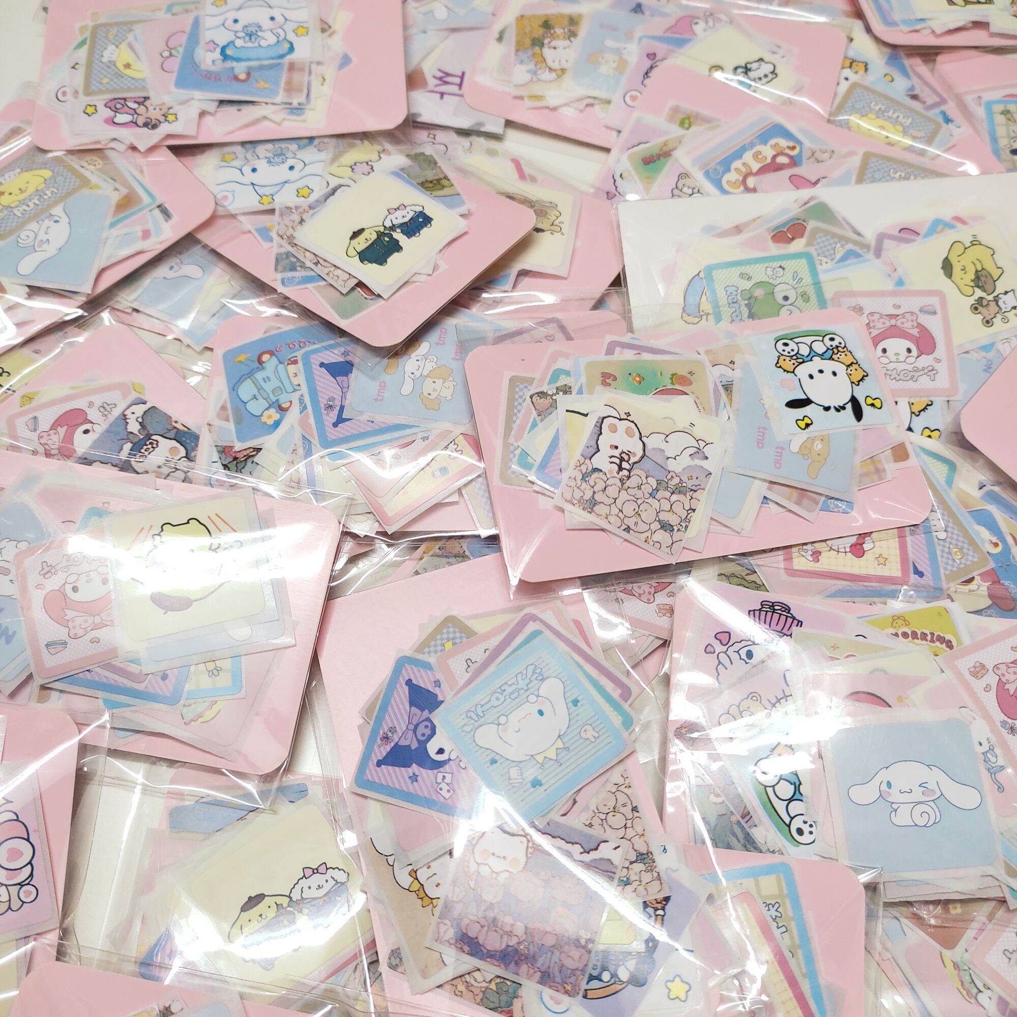Set 50 miếng sticker hình dán hoạt hình