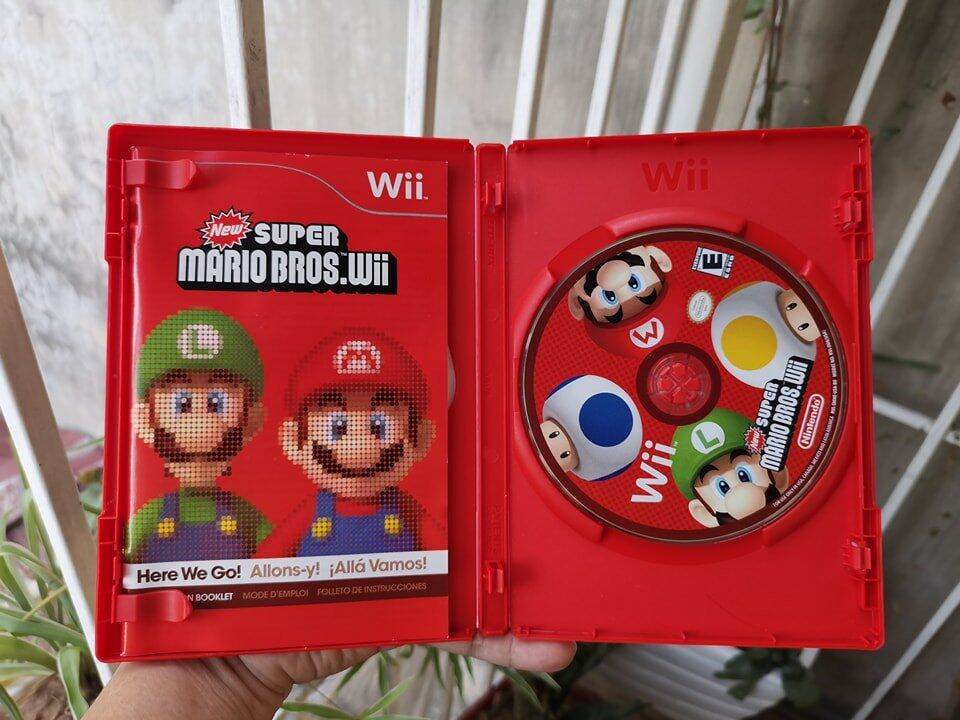 Đĩa game Wii Super Mario xịn hệ US