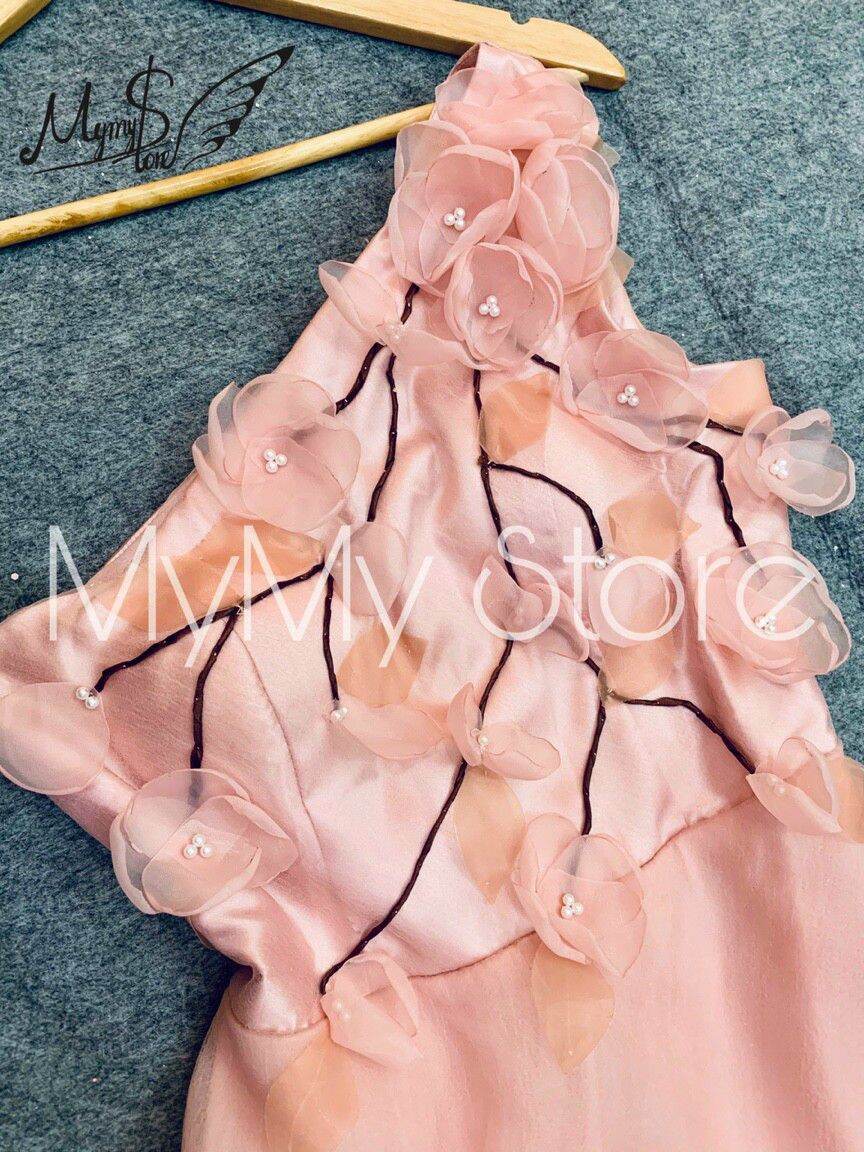 ĐẦM DỰ TIỆC HOA NỔI