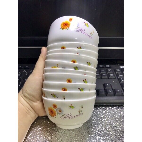 🔥Combo 50 Chén NHỰA Đựng NƯỚC CHẤM, đựng CHÈ, Hoa Cúc (kt: 9*5cm, hình thật)