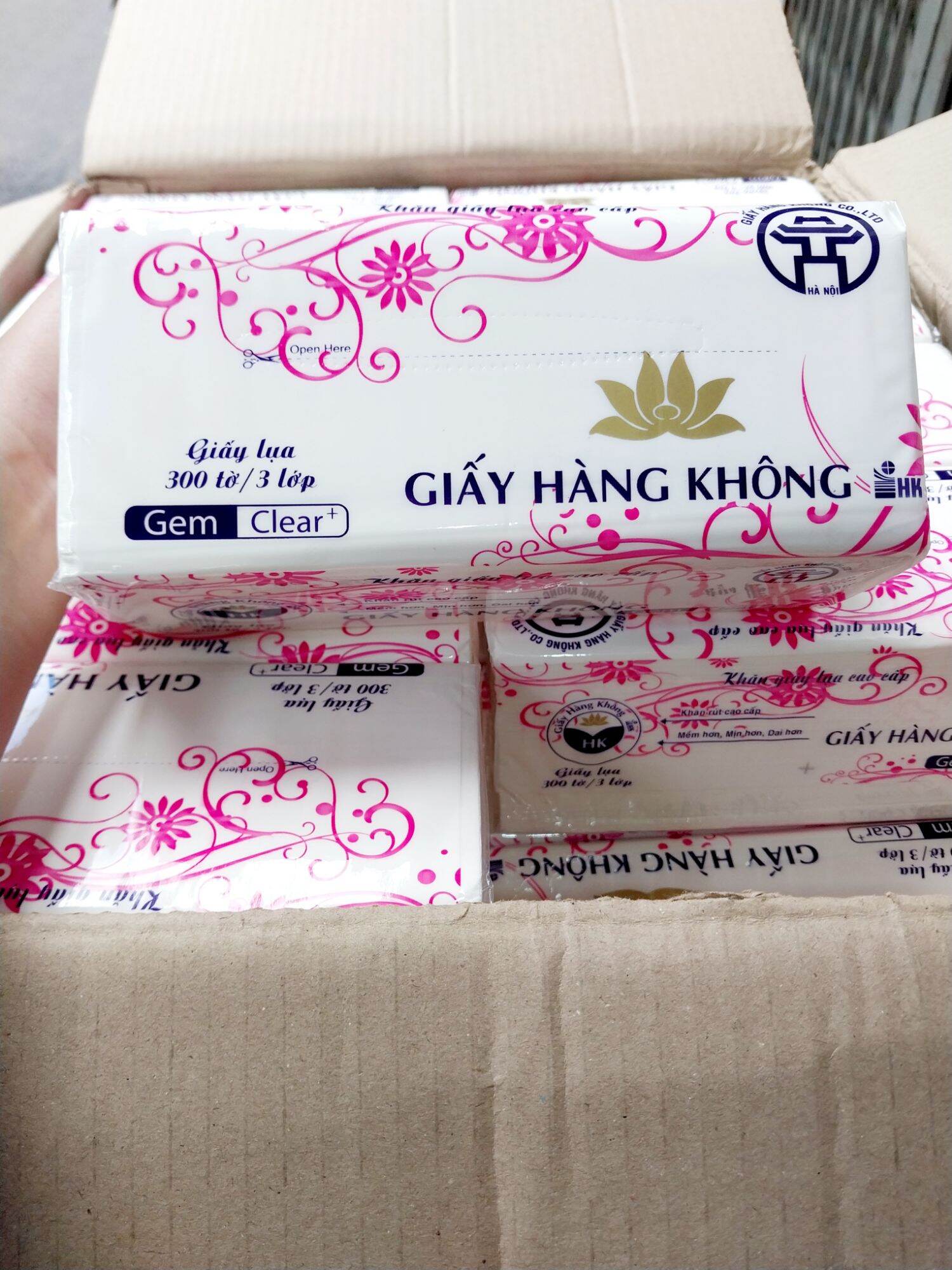 Giấy lụa Hàng Không 300 tờ hàng loại I
