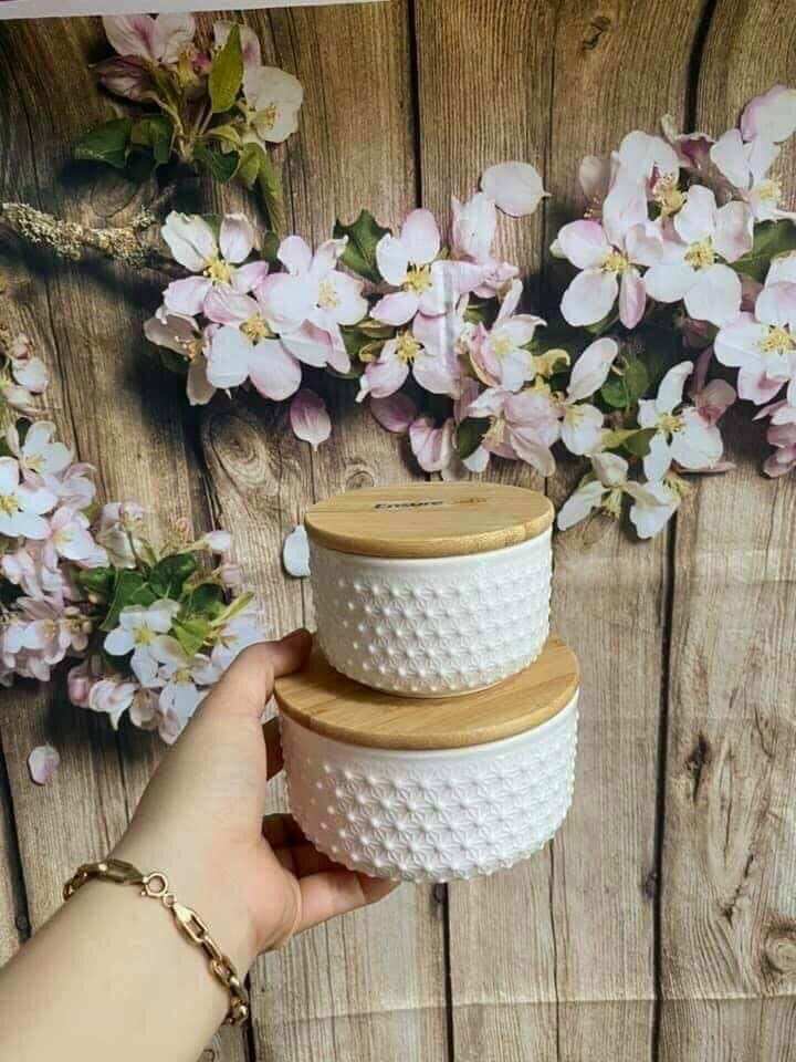 Bộ 2 thố sứ cao cấp