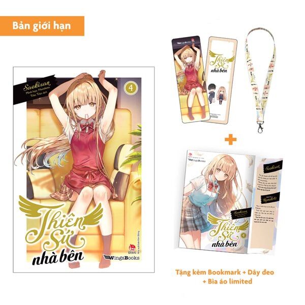 Thiên Sứ Nhà Bên - Tập 4 - Bản Giới Hạn (Tặng Kèm Bookmark + Dây Đeo + Bìa Áo Limited)