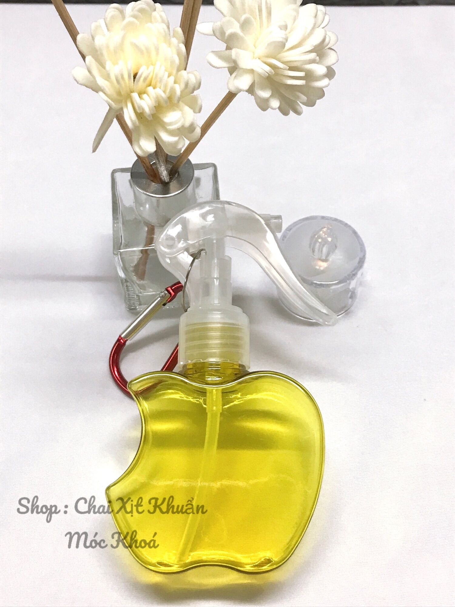 Combo 3 Chai Xịt Khuẩn Mini Móc Khoá ( 90,60,100ml)