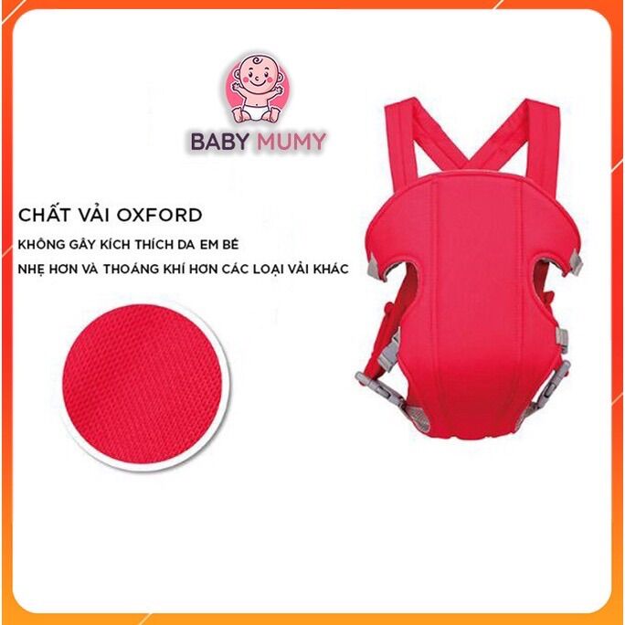 Địu Em Bé 4 tư thế Royal Hoa Văn