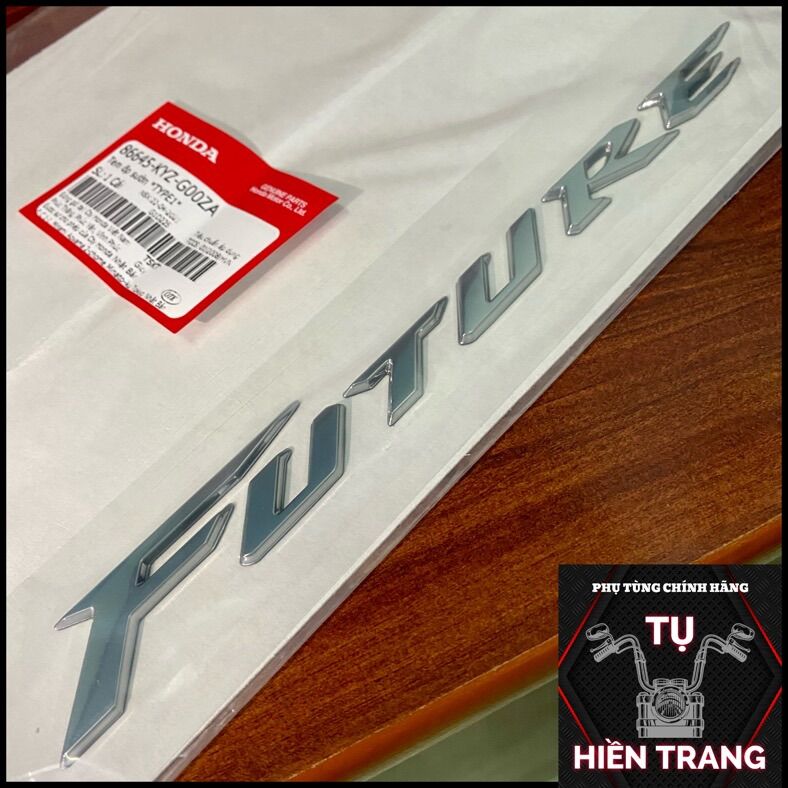 Tem chữ future nổi 3d chính hãng honda-giá 1 tem