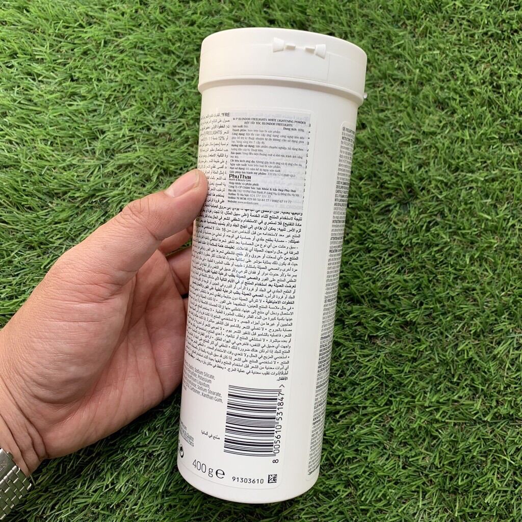 [HCM]Bột tẩy tóc Wella Blondor Freelights White Lightening Powder 400g