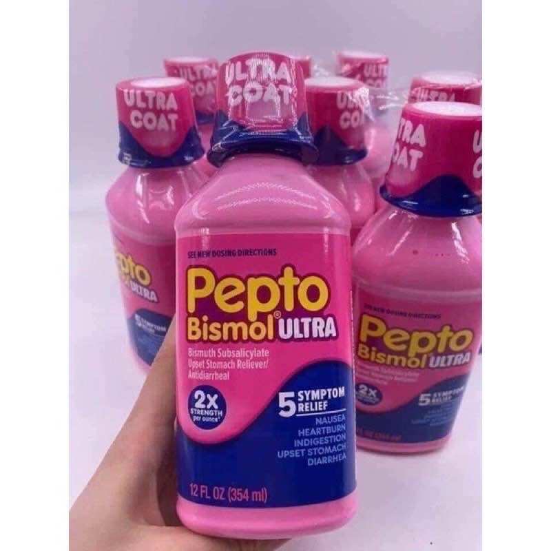 [Hàng Mỹ] Hỗ Trợ Tiêu Hoá Dạ Dày Pepto Bismol 48 viên