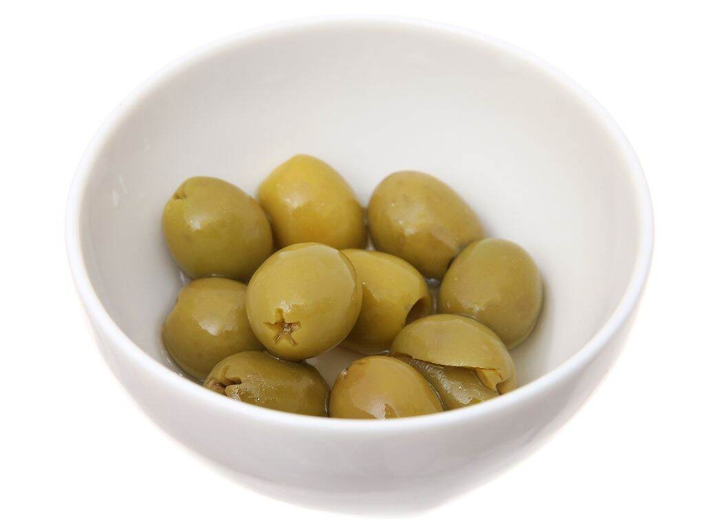 Ô Liu (oliu/olives) xanh nguyên hạt nhãn hiệu La Pedriza - Hộp 3kg - Nhập khẩu Tây Ban Nha