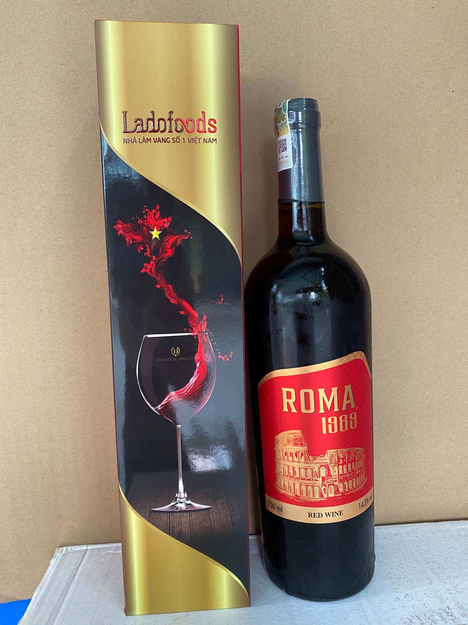 Roma Red Wine 1989 14.5% 750ml