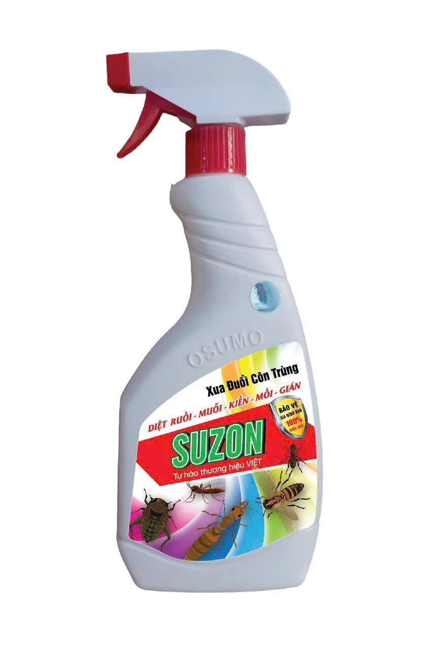 Chai xịt đuổi côn trùng SUZON 600ml